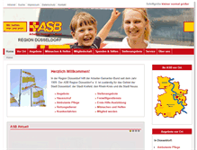 Tablet Screenshot of duesseldorf.asbnrw.de